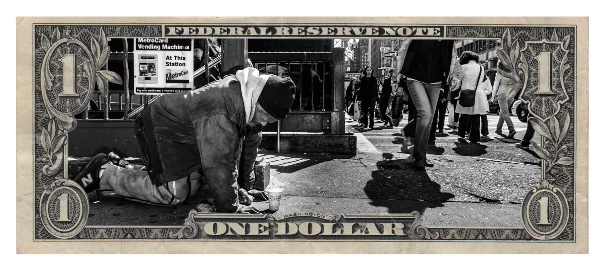New American Money - part of the Art Is Money - Money Is Art exhibition at the East Village Art View - April 26, 2019 : NEW AMERICAN MONEY : Salem Krieger