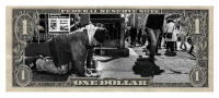 New American Money - part of the Art Is Money - Money Is Art exhibition at the East Village Art View - April 26, 2019 - copyright 2024 salem krieger 