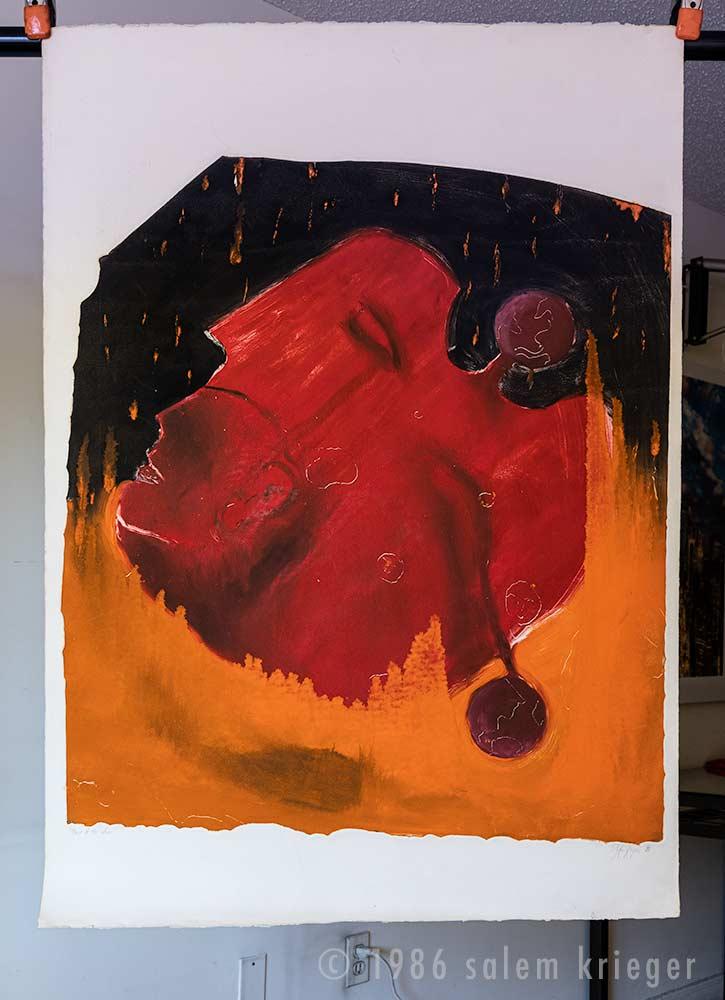  : MONOTYPES : Salem Krieger