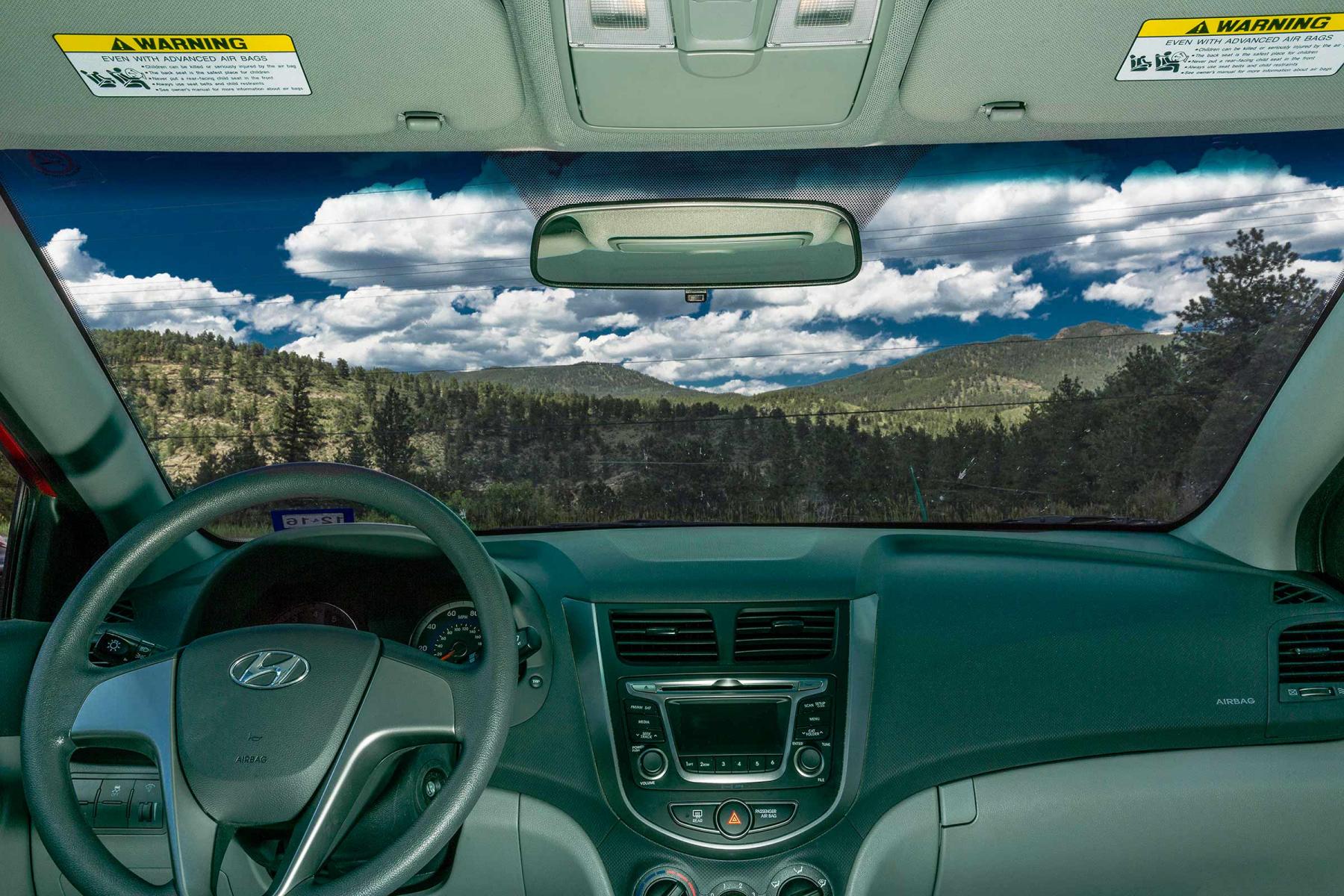 Auto America photo series. Photographs of views from cars taken around the USA.  Americans 2nd home is often the car. : THOUGHTS of the MOMENT : Salem Krieger