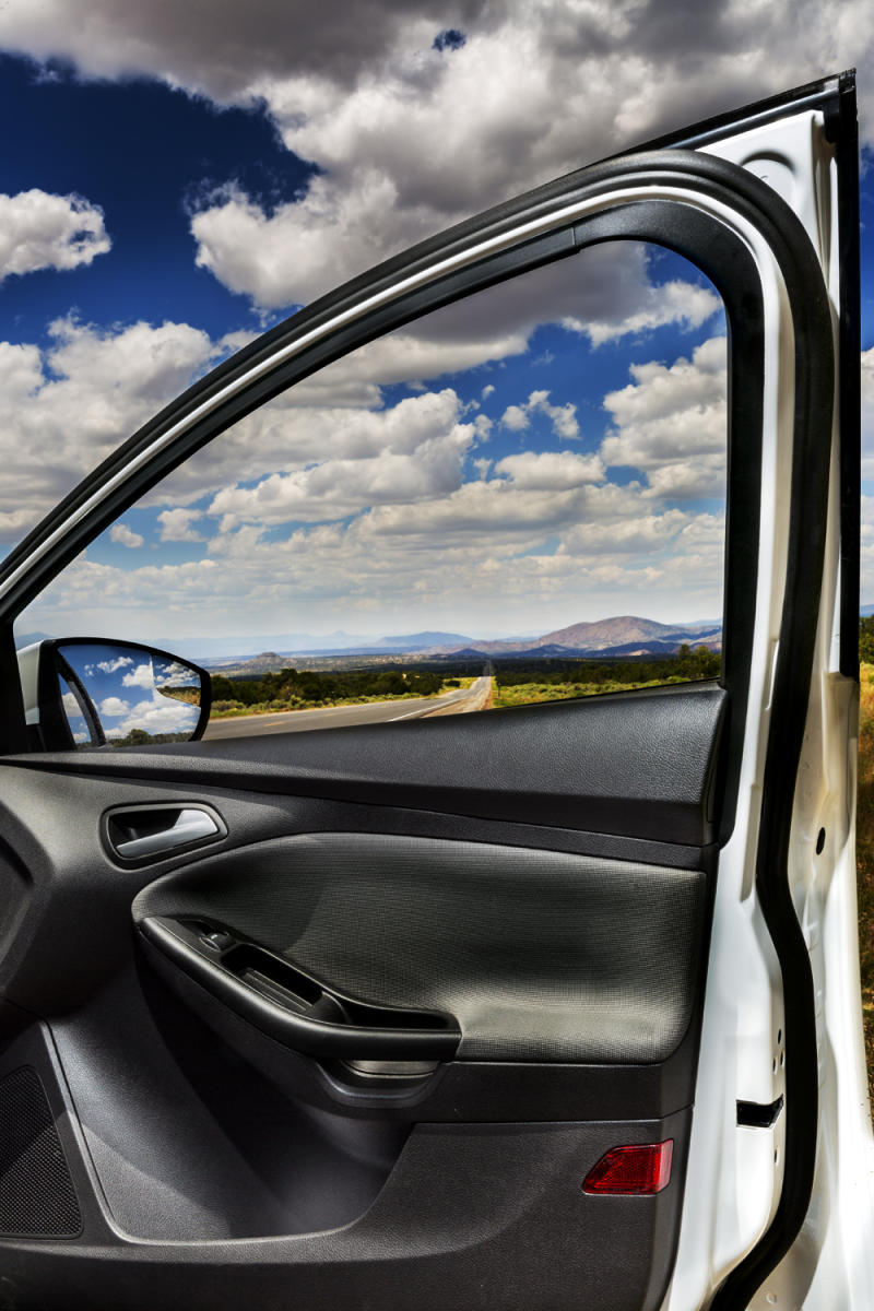 Auto America - open road - New Mexico : ONE UP : Salem Krieger